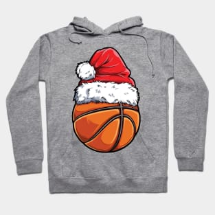 Basket Ball Santa Hoodie